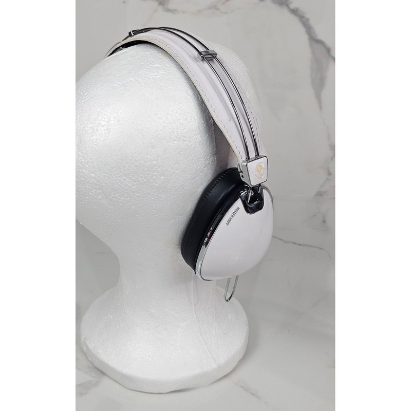 Skullcandy Roc Nation Aviator Over-Ear Headphones White Chrome S6AVFM-158 gallery