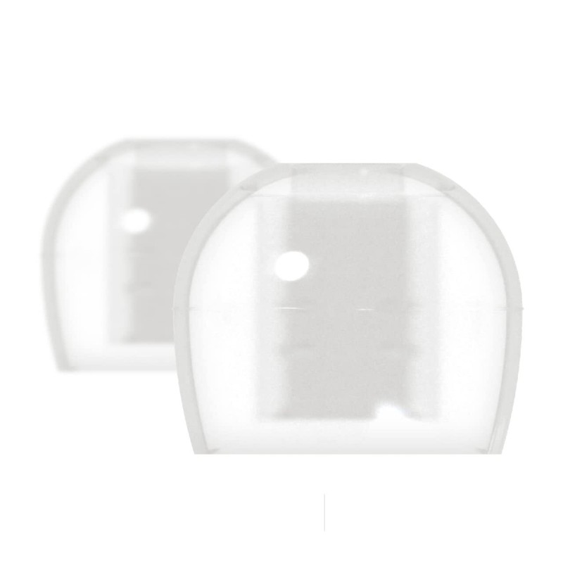 RADIUS Deep Mount earpiece HP-DME02CL Clear Medium Size (3 Sets) silicon NEW gallery