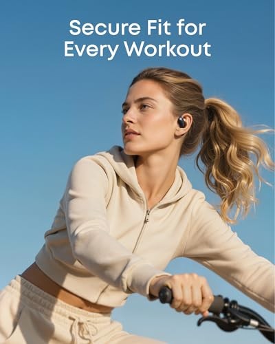 AeroFit 2 by Anker, Open-Ear Headphones, Real-Time Translation Black Standard gallery