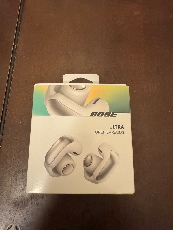 Bose Ultra Open-Ear True Wireless Bluetooth Open Earbuds (White smoke) 100% OEM