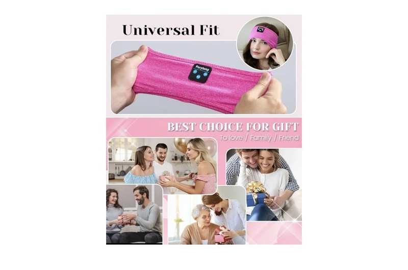 Bluetooth Sleep Headphones Headband - Soft Elastic Comfortable Headband, gallery