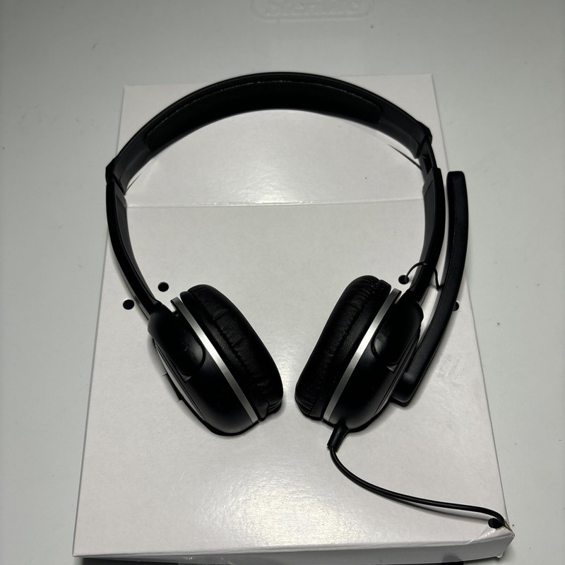 Insignia - On-Ear Stereo Headset - tablets pc laptop smartphone- BlackOPENBOX‼️ gallery