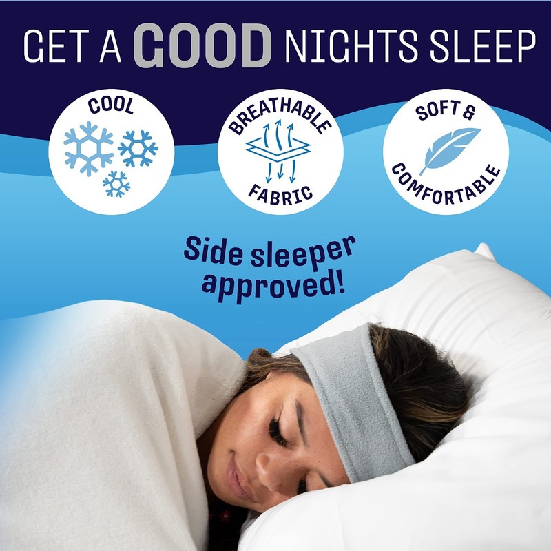 Sleep Headphones - over Ear Headphones from Ultra Thin Cool Mesh Wired for Side gallery
