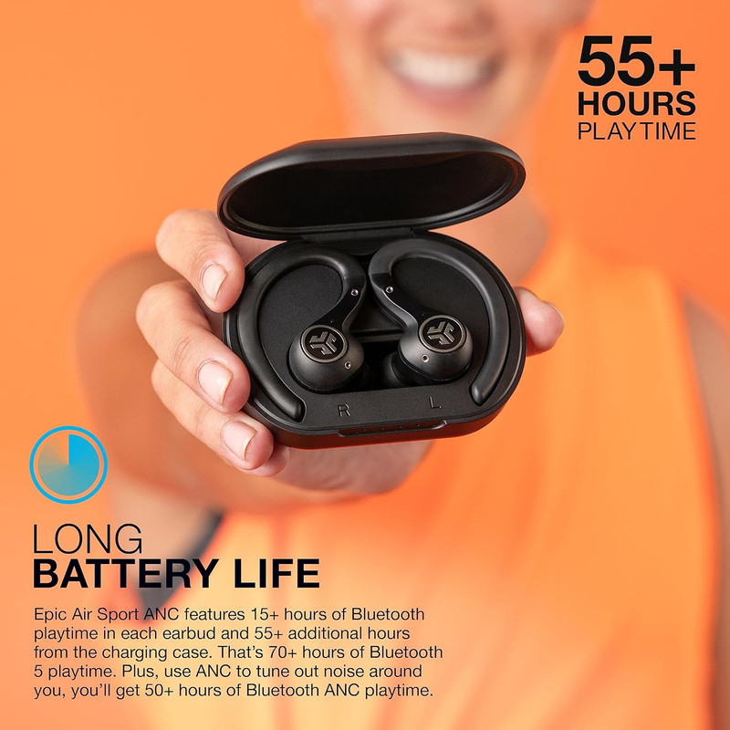 Epic Air Sport ANC Gen 2 True Wireless Bluetooth Earbuds, Headphones for Working gallery
