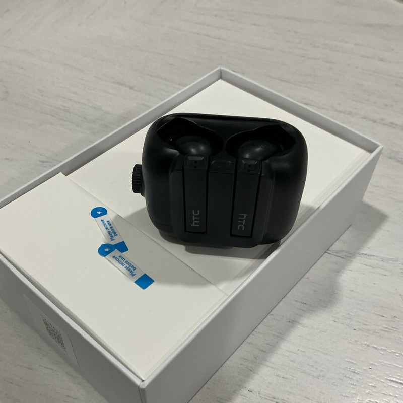 HTC NE40 Wireless Bluetooth Earbuds, Stereo Sound, Long-Lasting Battery, Black gallery