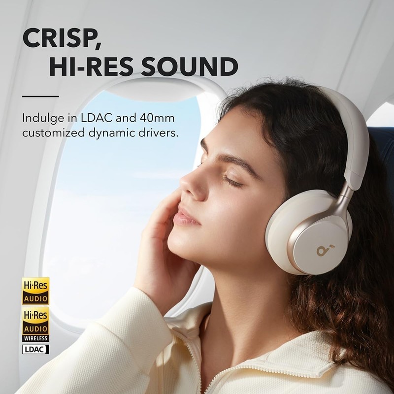 by , Space One, Active Noise Cancelling Headphones, 2X Stronger Voice Reducti... gallery