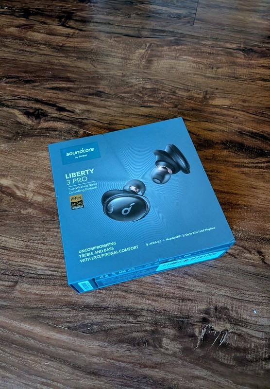 Anker Soundcore Liberty 3 Pro Wireless Noise Cancelling Earbuds – Black