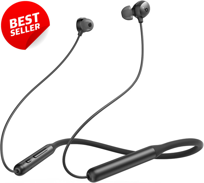 Life U2I Neckband Headphones Wireless Bluetooth 5 BassUp 24H Playtime IPX5 US