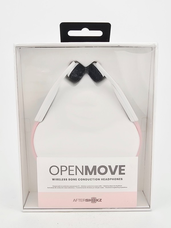 Aftershokz AS660HP OpenMove Wireless Bone Conduction Headphones Open Ear Pink