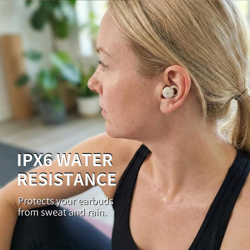 Smallest Invisible Sleep Earbuds, Comfortable Noise Blocking Wireless Headphones gallery