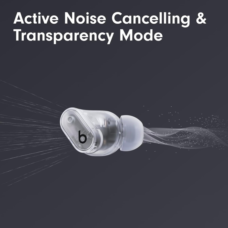 Beats by Dr. Dre Studio Buds+ Bluetooth Wireless Earbuds - Transparent MQLK3LL/A gallery
