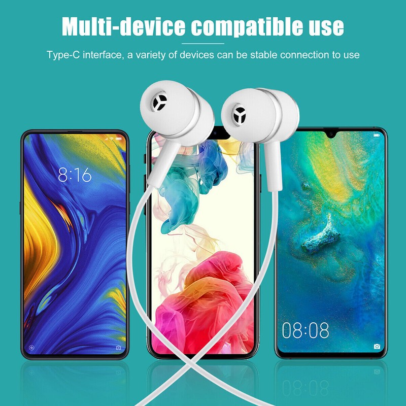 For Samsung Galaxy S22/S23 Ultra/Note Earphone Headphone USB-C Type C Earbud Lot gallery
