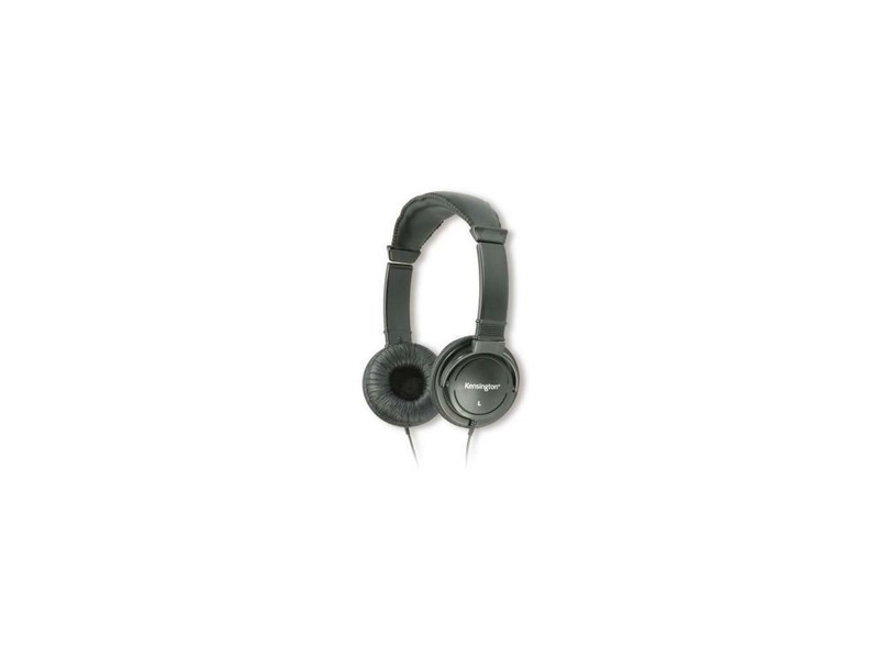Kensington Black K33137 3.5mm Connector Circumaural Hi-Fi Headphones – Bulk Pack