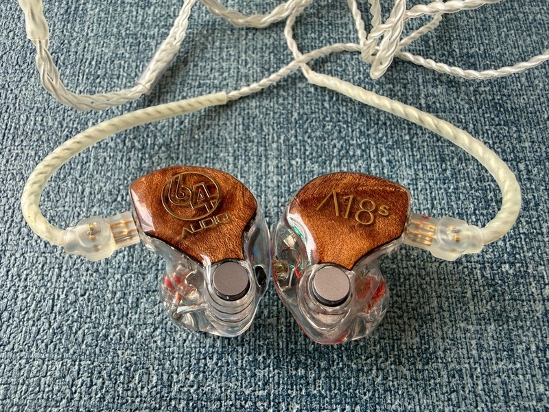 64 Audio A18s Custom IEM Earphones In Ear Monitors in Lion’s Mane