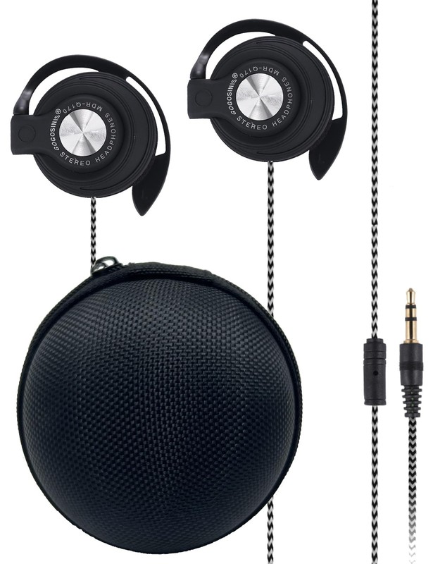 Comfortable Kids On-Ear Headphones for School with Soft Sponge Cushions, Adju…