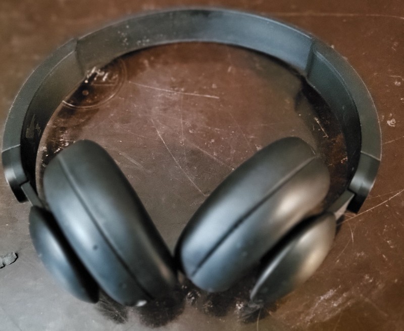 Onn Wireless On Ear Headphones Black Bluetooth