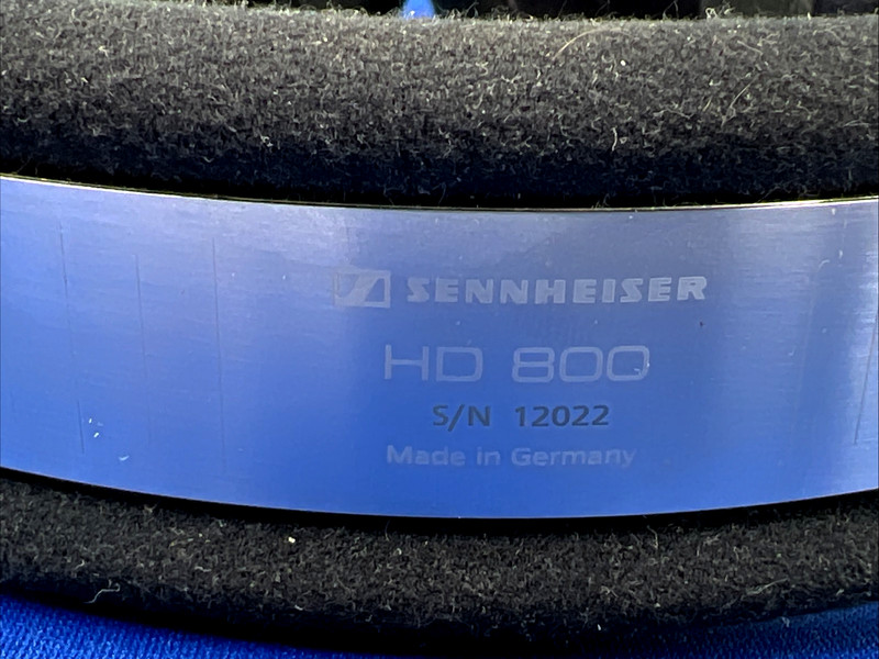 Sennheiser HD 800 Audiophile Open-Back Headphones Tested Working See Video gallery