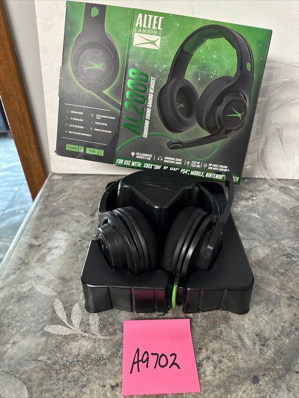 Altec Lansing ALHP3GR AL2000 Surround Sound Gaming Headset – All Systems New