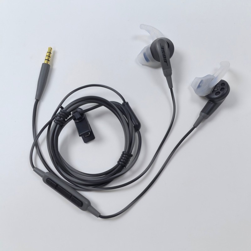 Bose SoundSport In-Ear Wired Headphones 3.5mm Jack Sport Earphones - Black gallery