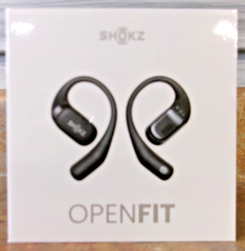 Brand New Sealed – Shokz – OpenFit Open-Ear True Wireless Earbuds – Black
