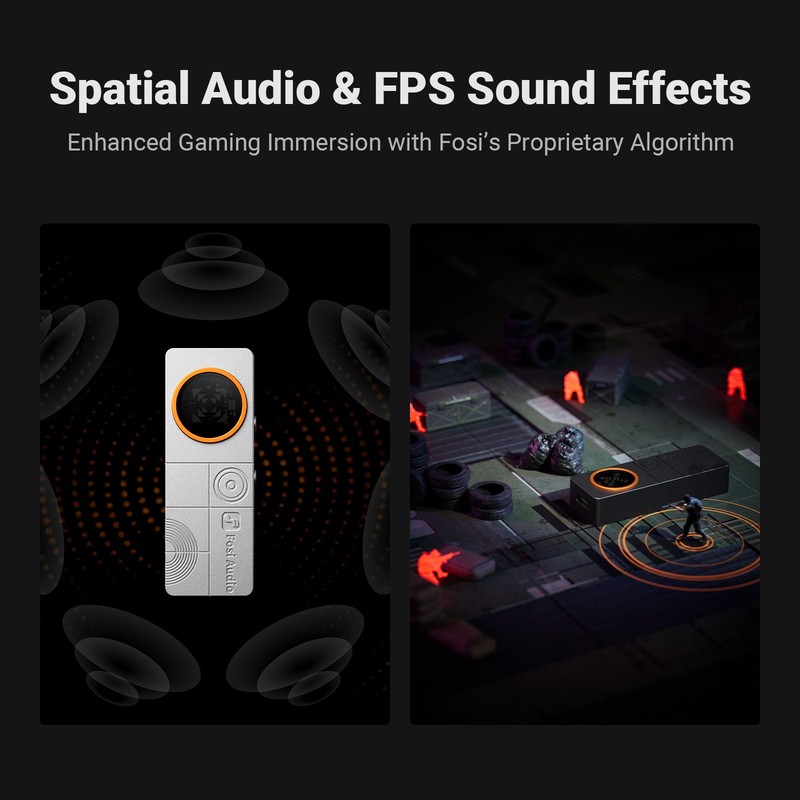 Fosi Audio IM4 + DS3 Desktop HiFi DAC and Headphone Amplifier Combo Set HiFi gallery