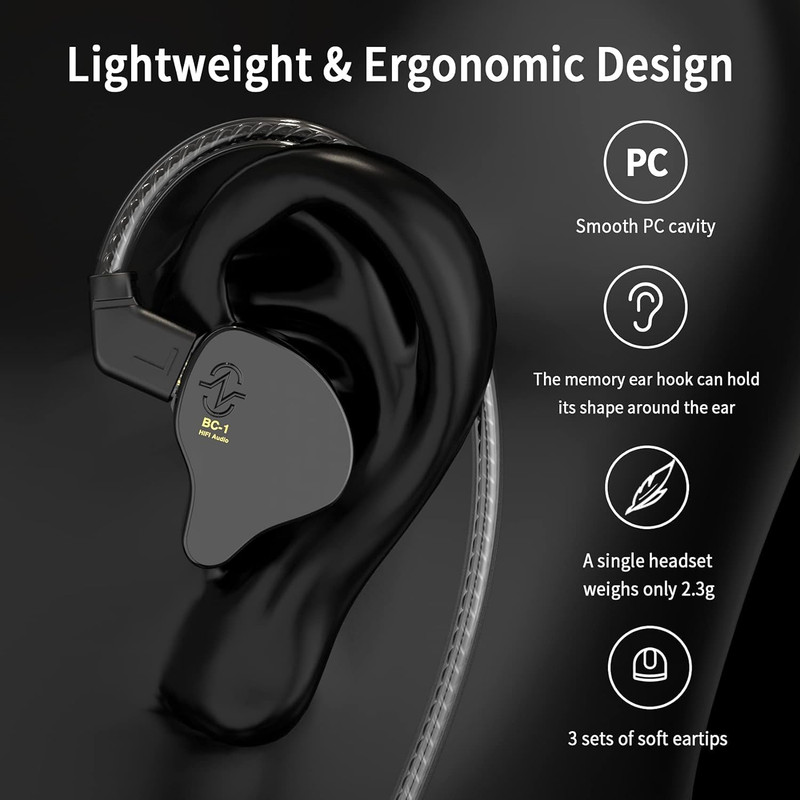 CCZ Yinyoo Melody in Ear Monitors Earphones Headphones Wired Earbuds without Mic gallery