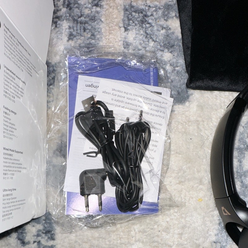 YMOO Y7Pro Noise Cancelling Wired & Wireless Headphones 100H Playtime Over Ear gallery