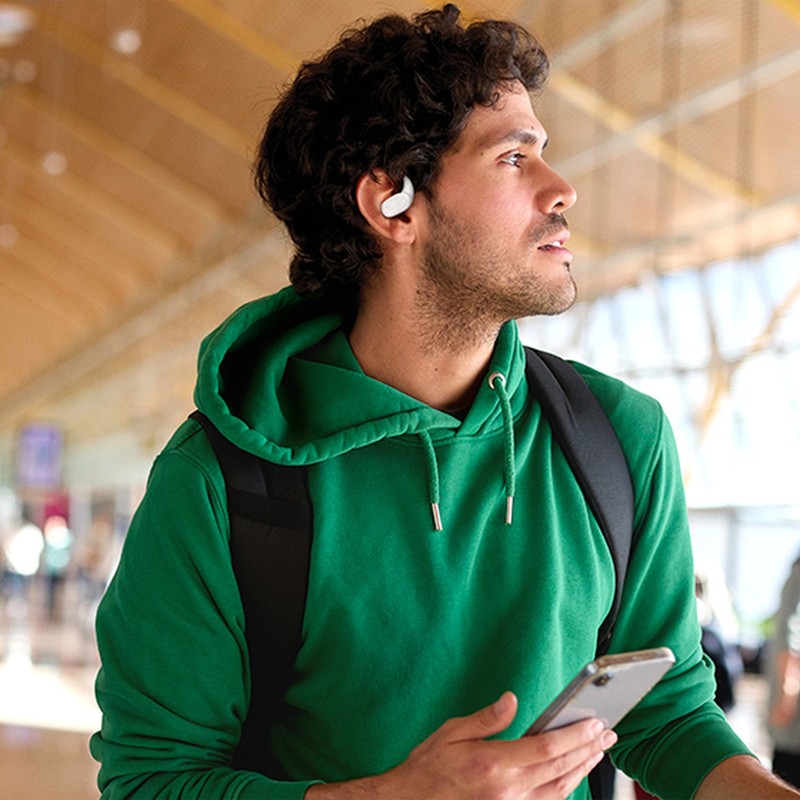 JBL Sense Lite True Wireless Open-Ear Earbuds with 32 hours of Playtime (Blue) gallery