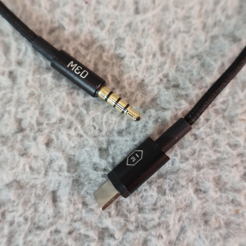 OEM USB Audio Cable M & D MG20 Aux Type C Headphones Cord