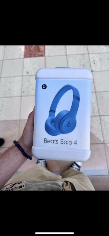 Beats Solo 4 True Wireless On-Ear Headphones – Slate Blue