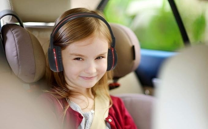 Kids Two-Channel IR Wireless Headphones Over-Ear Stereo Honda Odyssey Rear.w/bag gallery