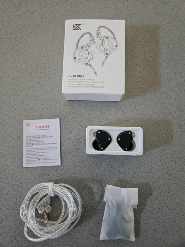 Linsoul KZ ZS10 Pro 4BA+1DD 5 Driver in Ear Monitor