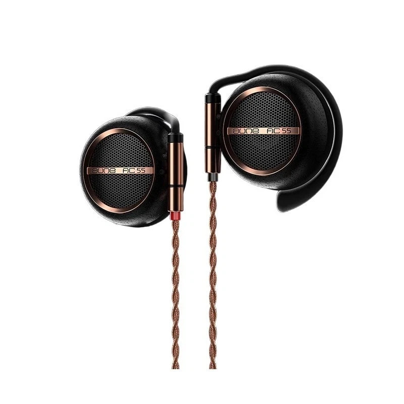 Aune AC55 Stereo 3.5mm/4.4mm Clip-on Earphones Interchangeable Cable gallery
