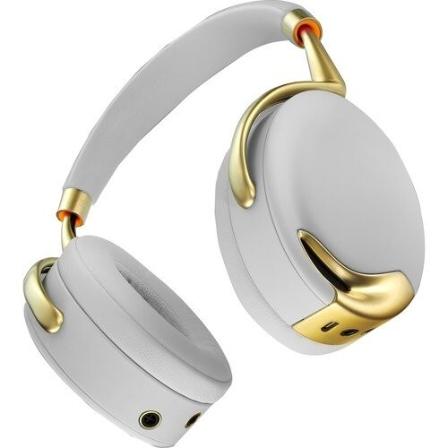 Parrot Zik Wireless Noise Cancelation Headphones - WHITE - YELLOW GOLD gallery
