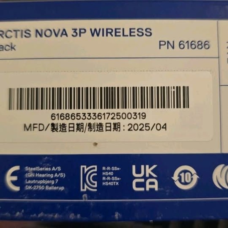 SteelSeries Arctis Nova 3P Wireless Gaming Headset PS5 PC Bluetooth NEW gallery