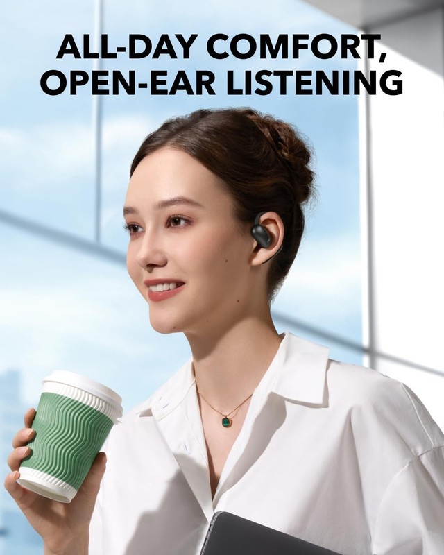 AeroFit 2 by , Open-Ear Headphones, 4 Adjustable Positions for Every Ear Size... gallery