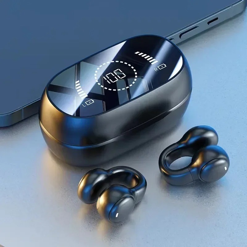 M47 Wireless Earbuds Ear Clips Bluetooth Sport Buds With Charging Case
