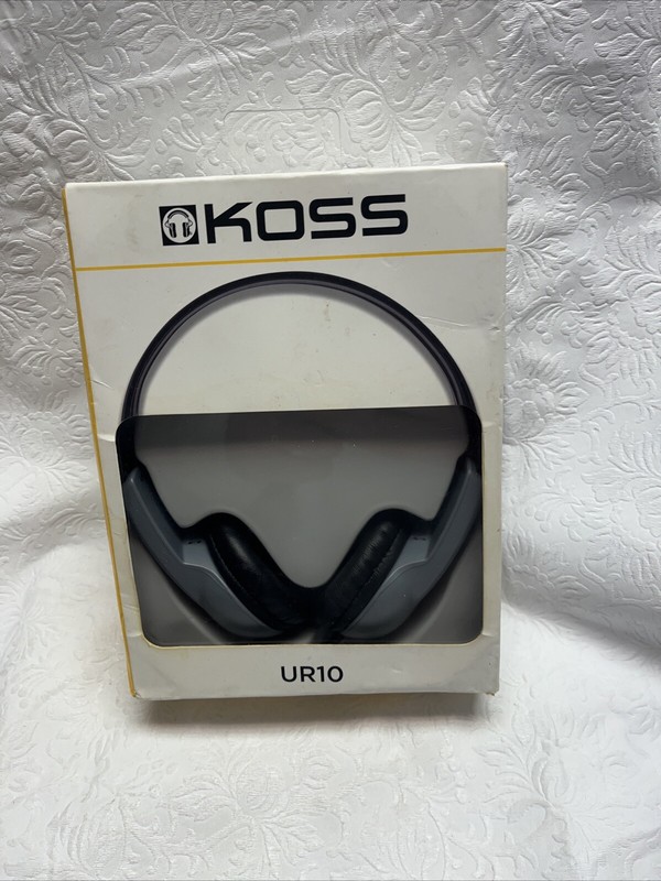 Koss UR10 On-Ear Headphones – Silver/Black
