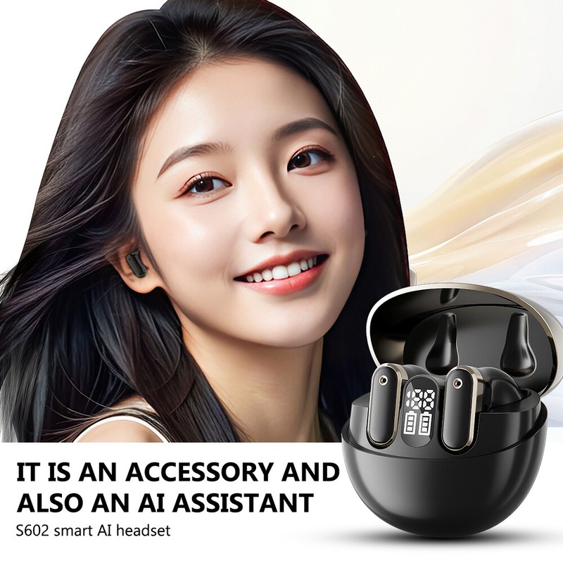 AI Language Translation Earbuds Two-Way Translator Device for Travel Business gallery