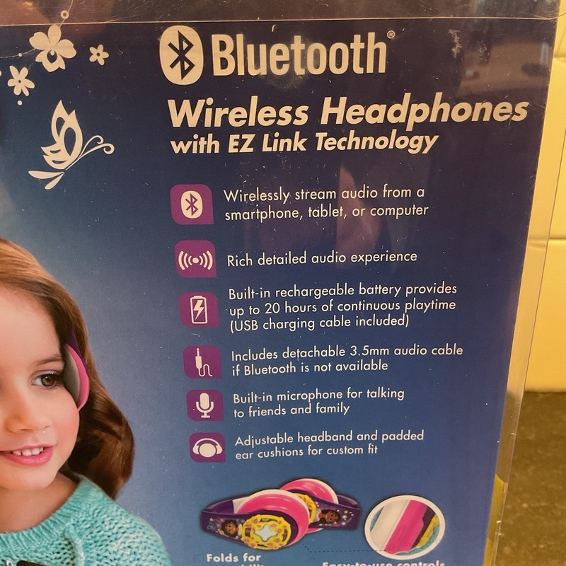 eKids Disney Encanto Bluetooth Wireless Headphones W/EZ Link Technology gallery