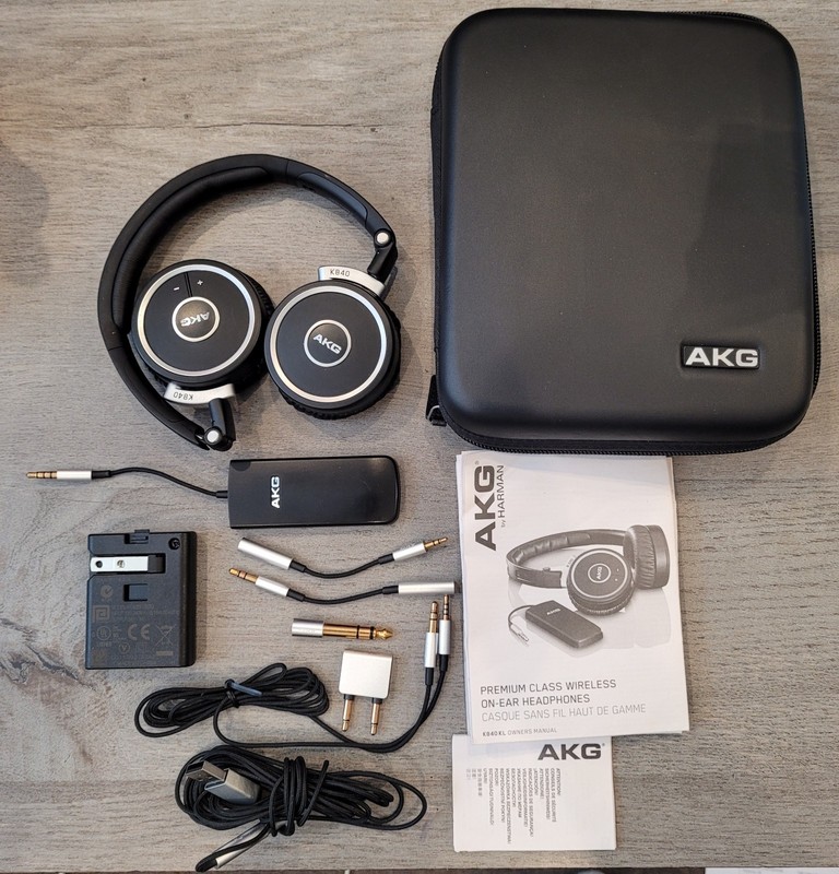 AKG K840 KL Premium Class Wireless On-Ear Headphones iOS & Android Compatible!