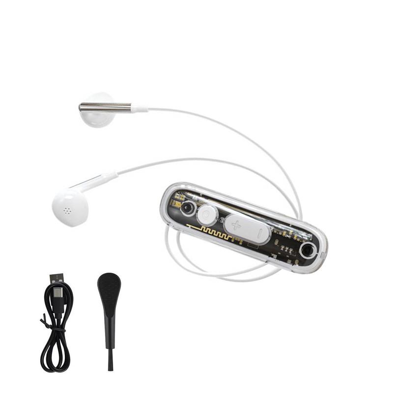 Bluetooth Neckband Sound Amplifier 48dB Gain 8 Levels 110mAh 20H Clip Elderly gallery