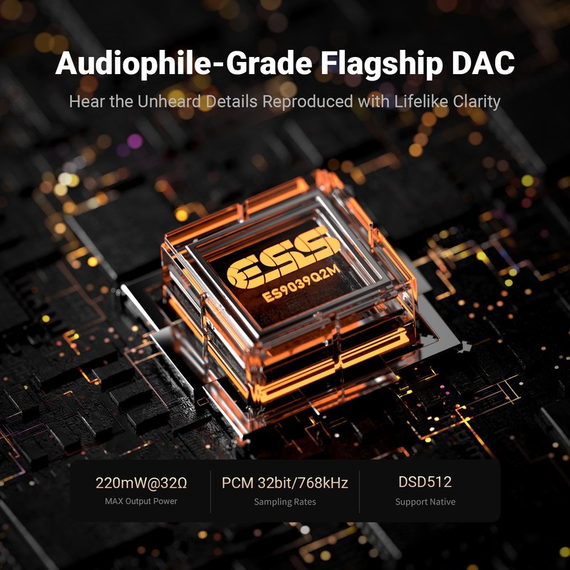 Fosi Audio IM4 + DS3 Desktop HiFi DAC and Headphone Amplifier Combo Set HiFi gallery