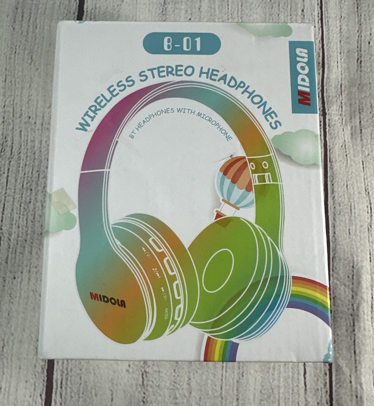 Midola Headphones Bluetooth Wireless Kids Volume Limit 85dB /110dB Over Ear F…