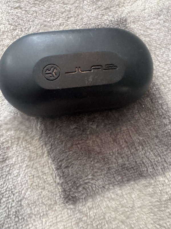 JLab Go Air Sport True Wireless Bluetooth Earbuds with Charging Case – Black