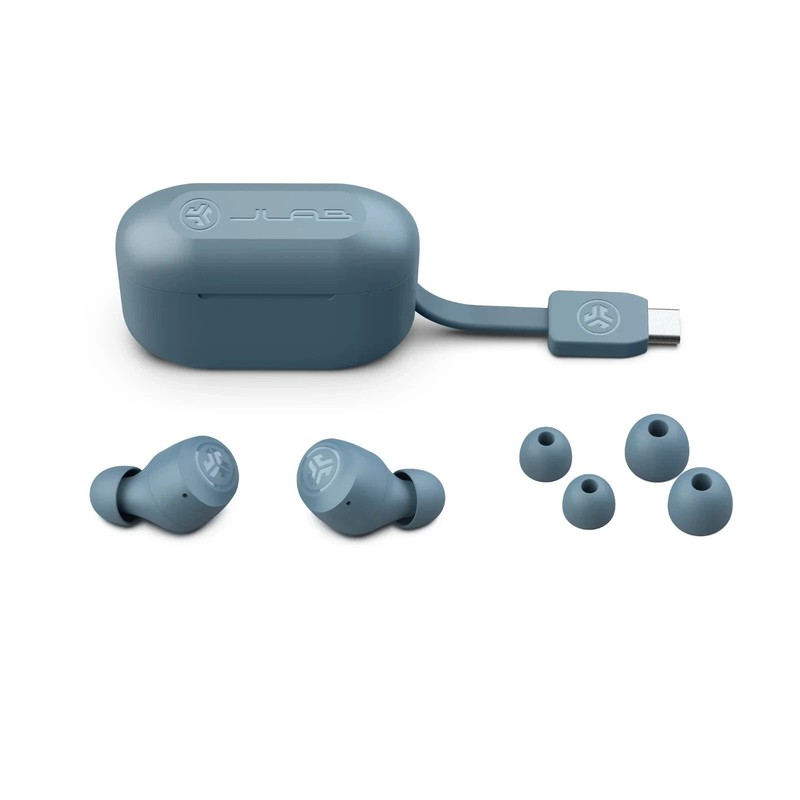 JLAB GO POP True Wireless EARBUDS 35 Hours Playtime Sound+Bass Boost SLATE gallery