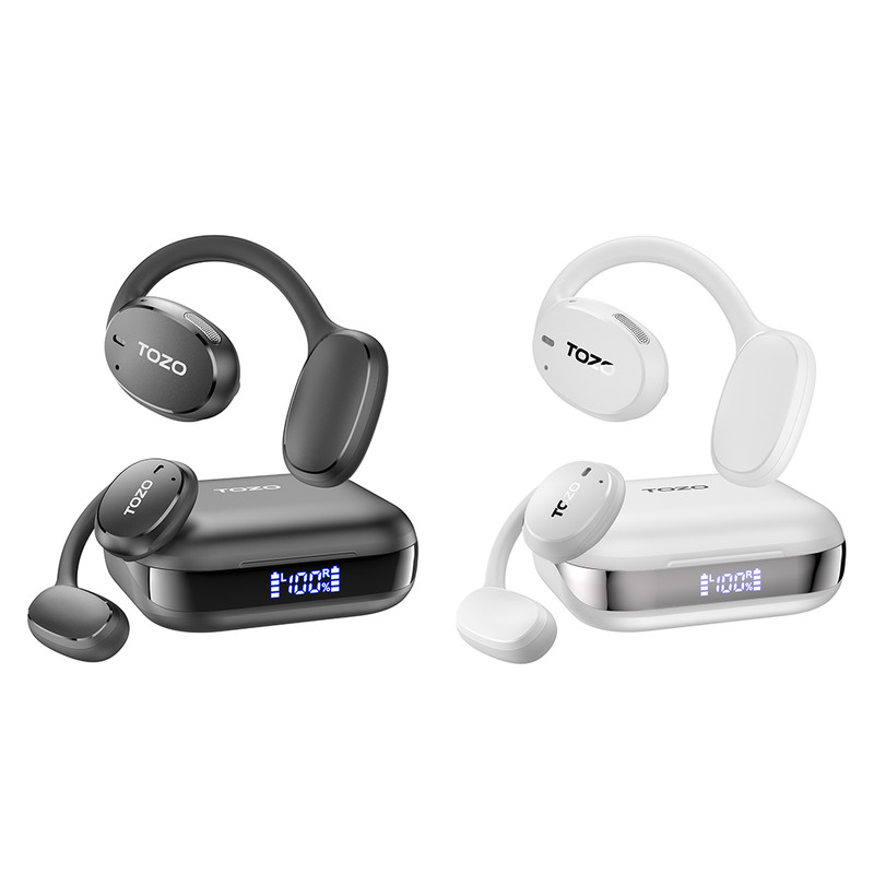 TOZO OpenEgo True Wireless Open Ear Headphone Earhooks Sport Earbuds