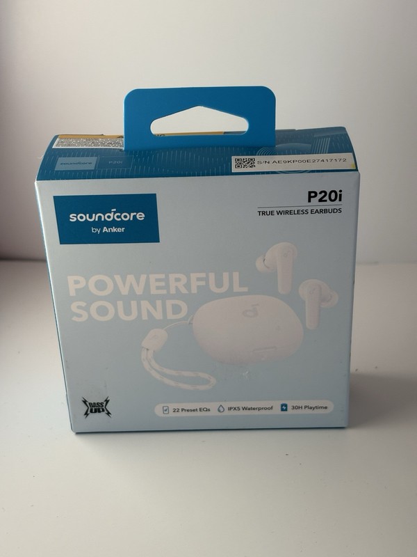 Soundcore P20i True Wireless Earbuds Big Bass Bluetooth Headphones 30H Playtime