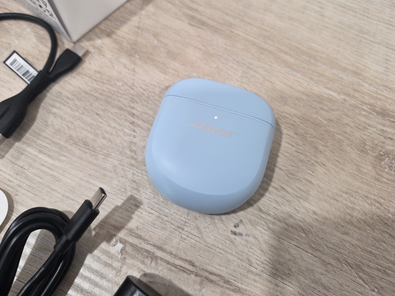 Bose QuietComfort Ultra Wireless Noise Cancelling In-Ear Earbuds Moonstone Blue gallery