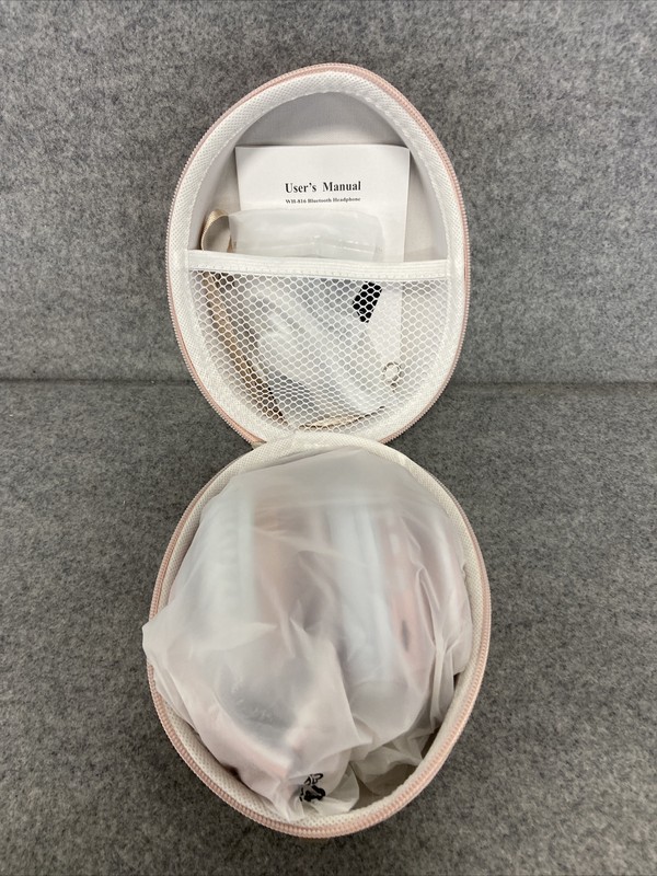 ZIHNIO WH-816 Rose Gold Over Ear Wireless Bluetooth M-OPEN BOX-still New!👍👍